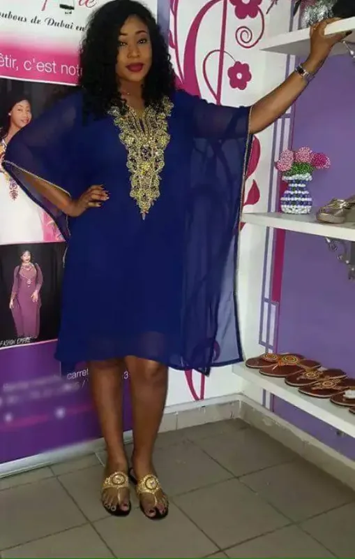 Picture of Radhe Designer Purple Georgette Kaftan Dress for Women - F3300