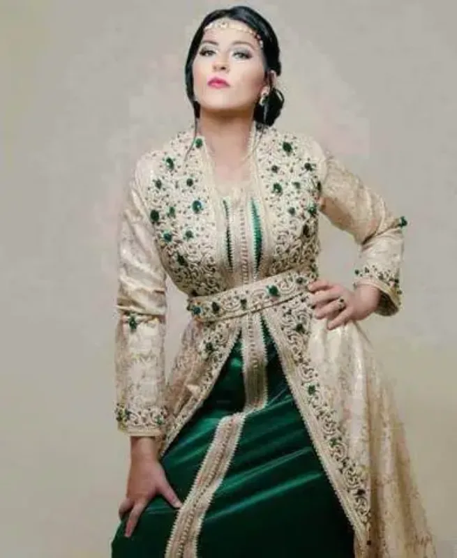 Picture of Multi Color Georgette Kaftan Dress for Women - Look 8298