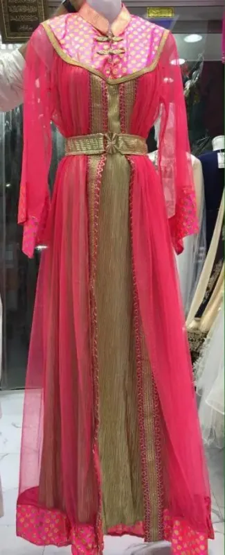 Picture of Radhe Designer Multicolor Georgette Kaftan Dress for Women - F3988