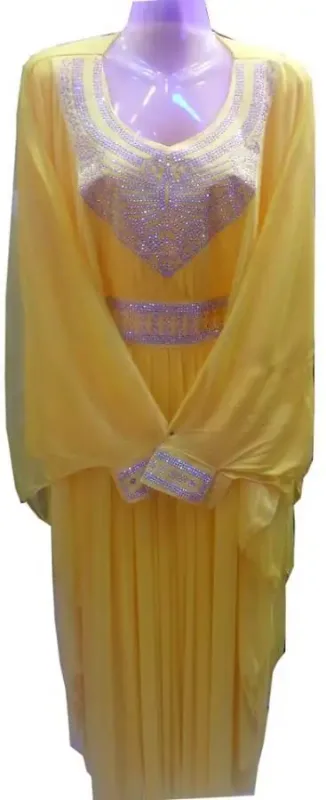 Picture of Radhe Designer Multicolor Georgette Kaftan Dress for Women - F7972