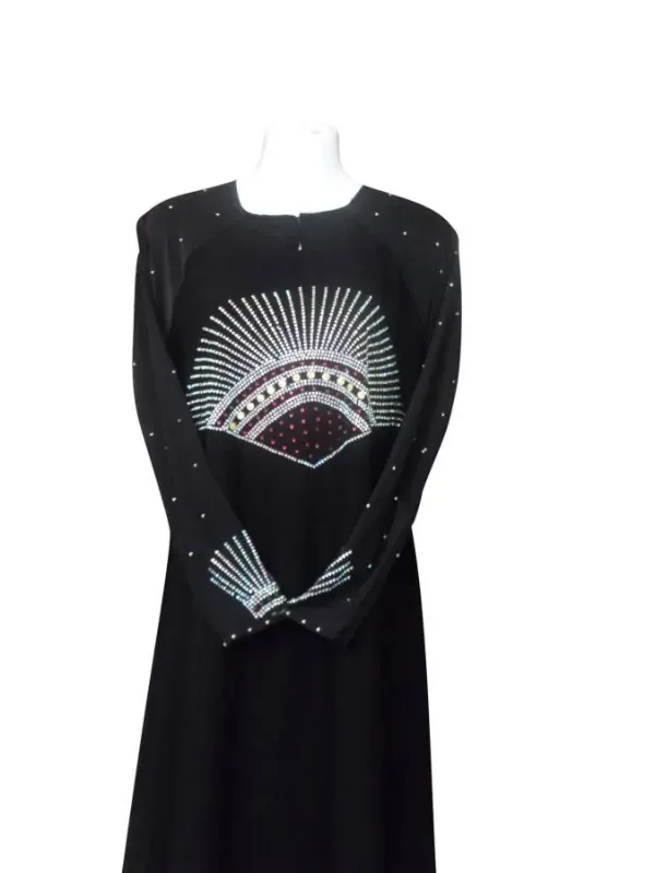 Picture of Radhe Designer Blue Georgette Kaftan Dress for Women - F3993