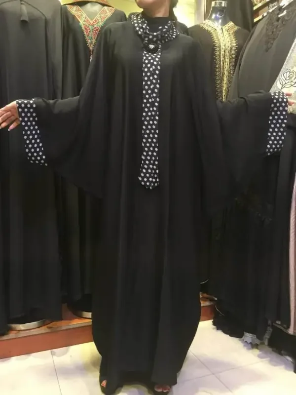 Picture of Radhe Designer Multicolor Georgette Kaftan Dress for Women - F7977