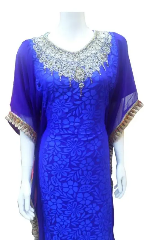 Picture of Radhe Designer Pink Cotton Kaftan Dress for Women - F4704