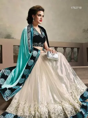 Picture of pakistani bridal lehenga choli indian designer wedding 