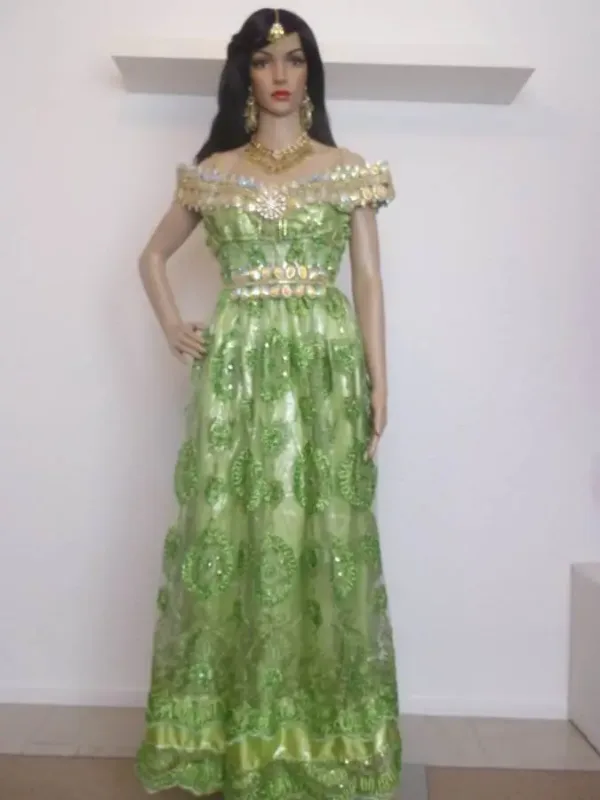 Picture of Multi Color Georgette Kaftan Dress for Women - Look 8316