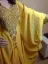Picture of Yellow Georgette Kaftan Dress for Women - Look 8321