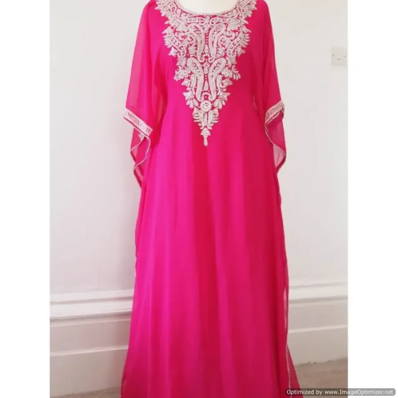 Picture of Radhe Designer Multicolor Georgette Kaftan Dress for Women - F5498