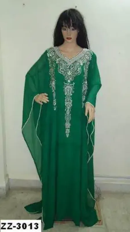 Picture of Radhe Designer Multicolor Georgette Kaftan Dress for Women - F6660