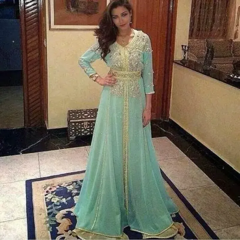 Picture of Radhe Designer Multicolor Georgette Kaftan Dress for Women - F5435