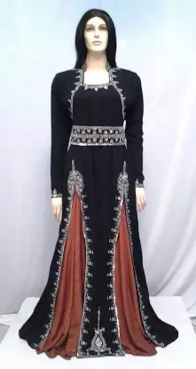 Picture of jilbab 1 piece,khaleeji style hijab abaya