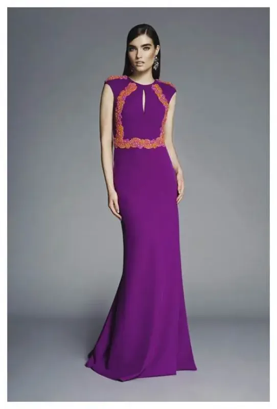 Picture of Multi Color Georgette Kaftan Dress for Women - Look 8414