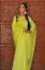 Picture of Yellow Georgette Kaftan Dress for Women - Look 8461