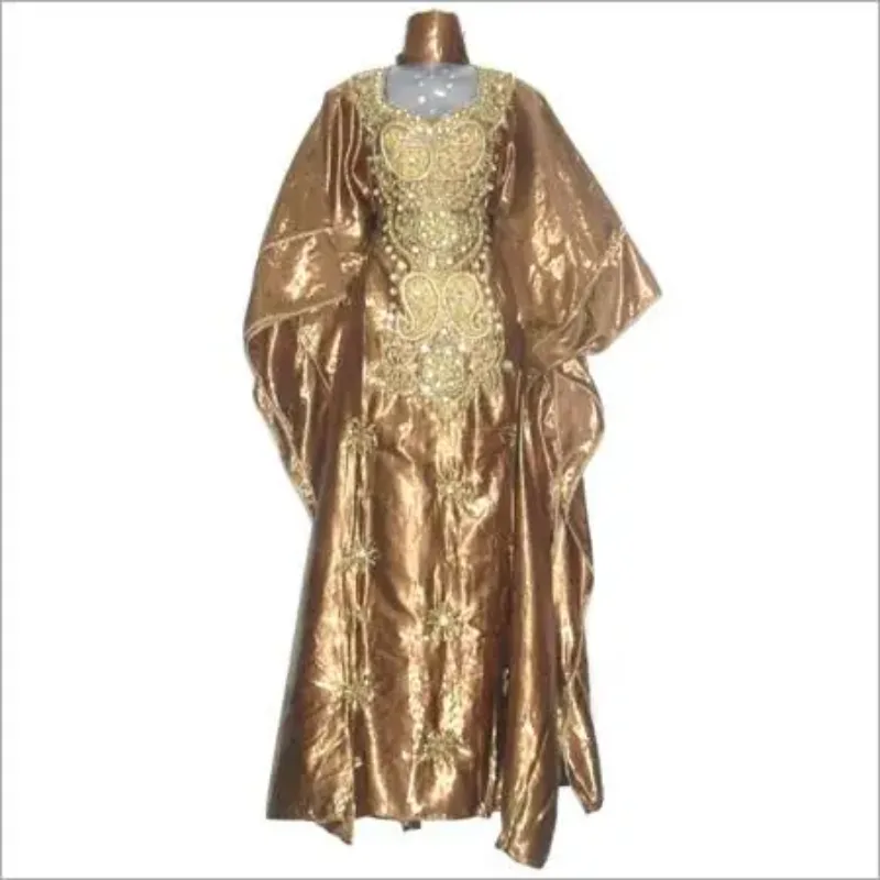 Picture of Radhe Designer Black Georgette Kaftan Dress for Women - F5432