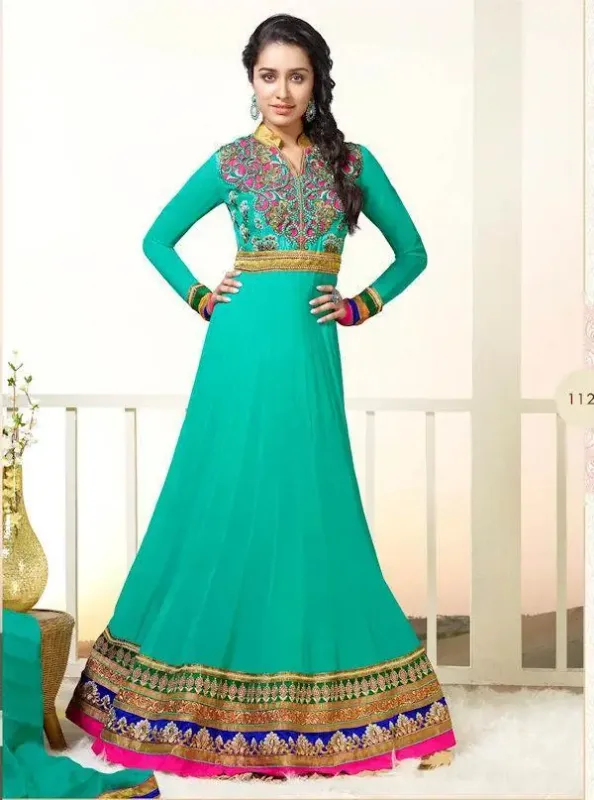 Picture of Yellow Georgette Kaftan Dress for Women - Look 8481