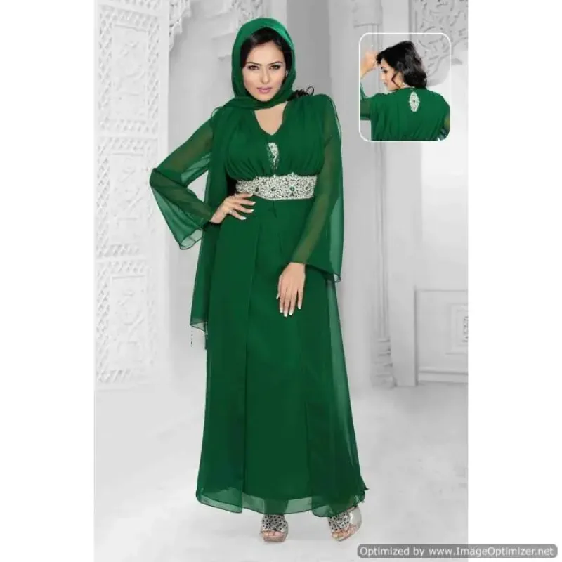 Picture of Radhe Designer Pink Cotton Kaftan Dress for Women - F5467