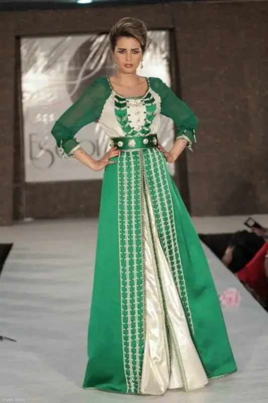 Picture of Radhe Designer Multicolor Georgette Kaftan Dress for Women - F5460
