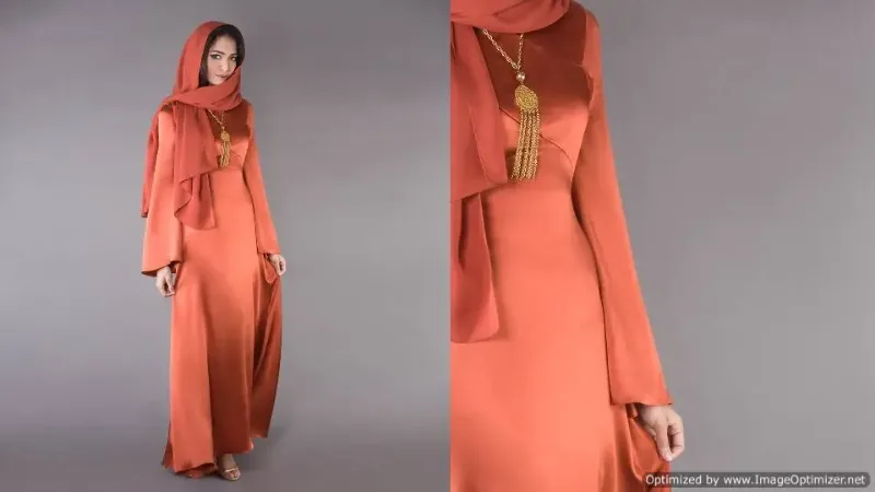 Picture of Radhe Designer Multicolor Georgette Kaftan Dress for Women - F5507