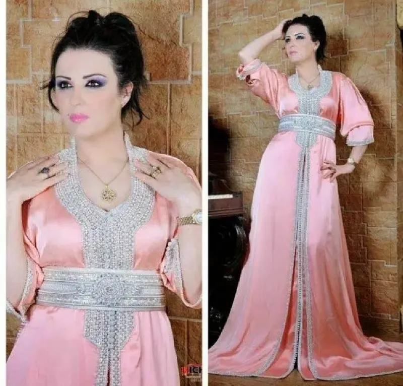 Picture of Radhe Designer Multicolor Georgette Kaftan Dress for Women - F5508