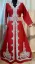 Picture of White Georgette Kaftan Dress for Women - Look 8557