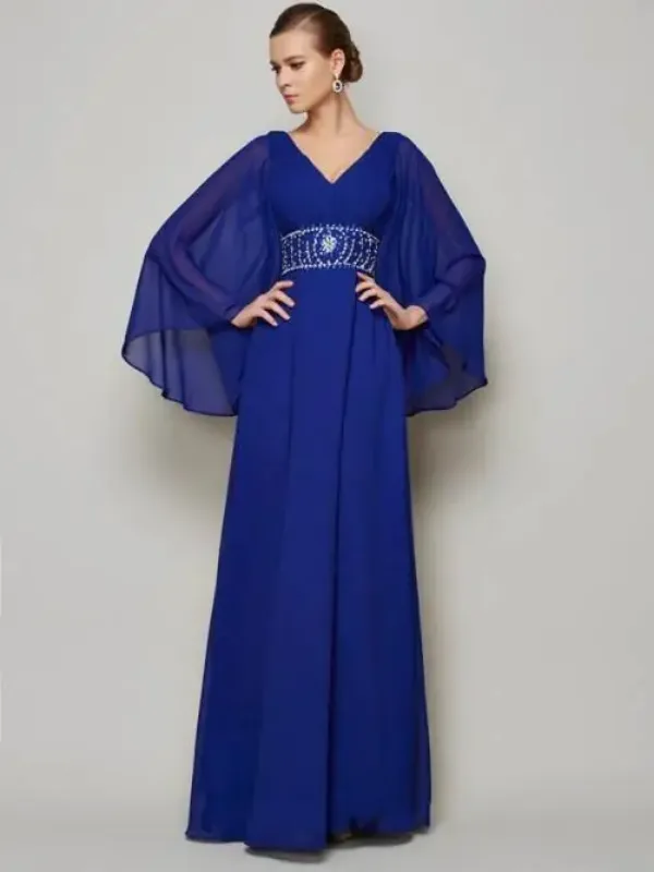 Picture of Radhe Designer Multicolor Georgette Kaftan Dress for Women - F5526