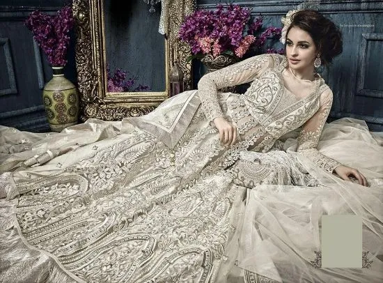 Picture of beautiful designer dress lehenga indian bollywood fanc,