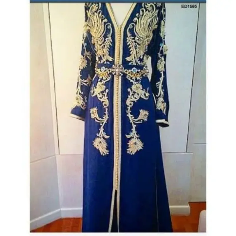 Picture of Radhe Designer Multicolor Georgette Kaftan Dress for Women - F5579