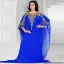Picture of Multi Color Georgette Kaftan Dress for Women - Look 8642