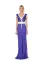 Picture of Radhe Designer Purple Georgette Kaftan Dress for Women - F5623