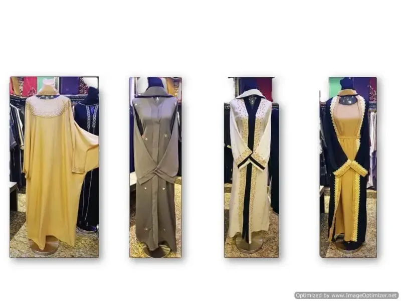 Picture of Multi Color Georgette Kaftan Dress for Women - Look 8737