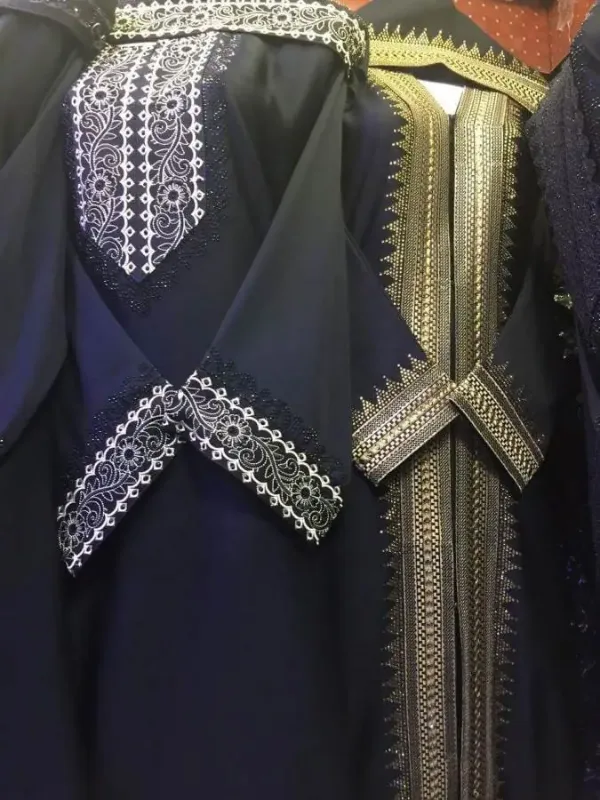 Picture of Multi Color Georgette Kaftan Dress for Women - Look 8744