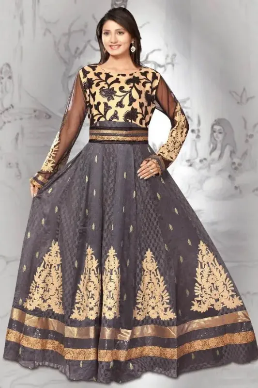 Picture of Multi Color Georgette Kaftan Dress for Women - Look 8746