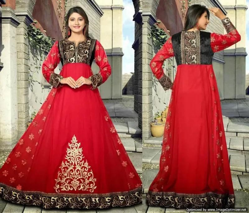 Picture of Multi Color Georgette Kaftan Dress for Women - Look 8749