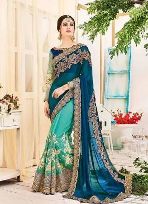 Picture of fancy indian pakistani wedding events party wear design