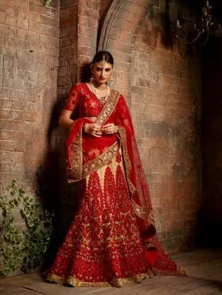 Picture of embroidered fancy lehenga choli indian events festive e