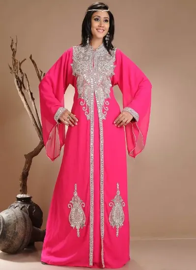 Picture of kaftan abaya farasha,formal kaftan dress,nikah abaya,ca