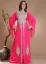 Picture of Purple Georgette Kaftan Dress for Women - Look 8784