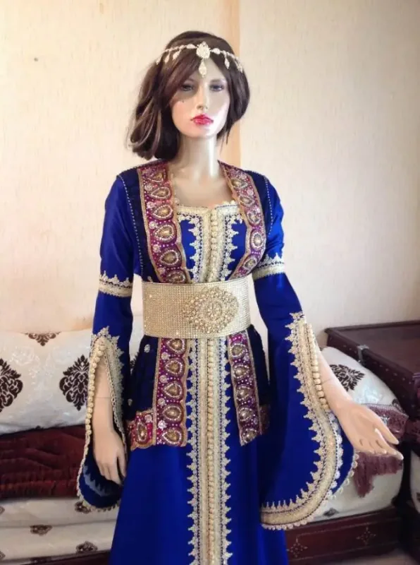 Picture of Radhe Designer White Georgette Kaftan Dress for Women - F10719