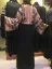 Picture of Purple Georgette Kaftan Dress for Women - Look 8802