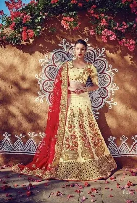 Picture of indian designer lehengapakistani wedding party wear leh