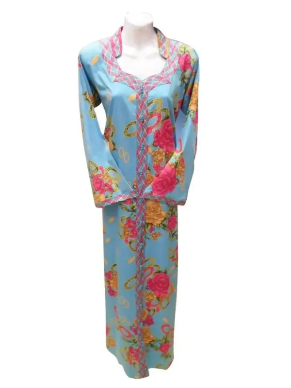 Picture of Multi Color Georgette Kaftan Dress for Women - Look 8812