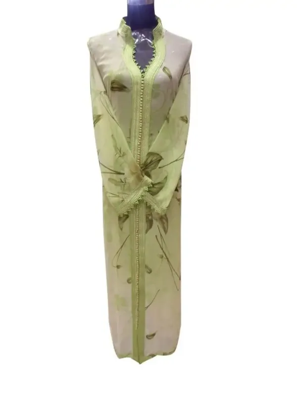 Picture of Multi Color Georgette Kaftan Dress for Women - Look 8841