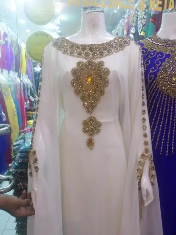 Picture of Radhe Designer Multicolor Georgette Kaftan Dress for Women - F8056