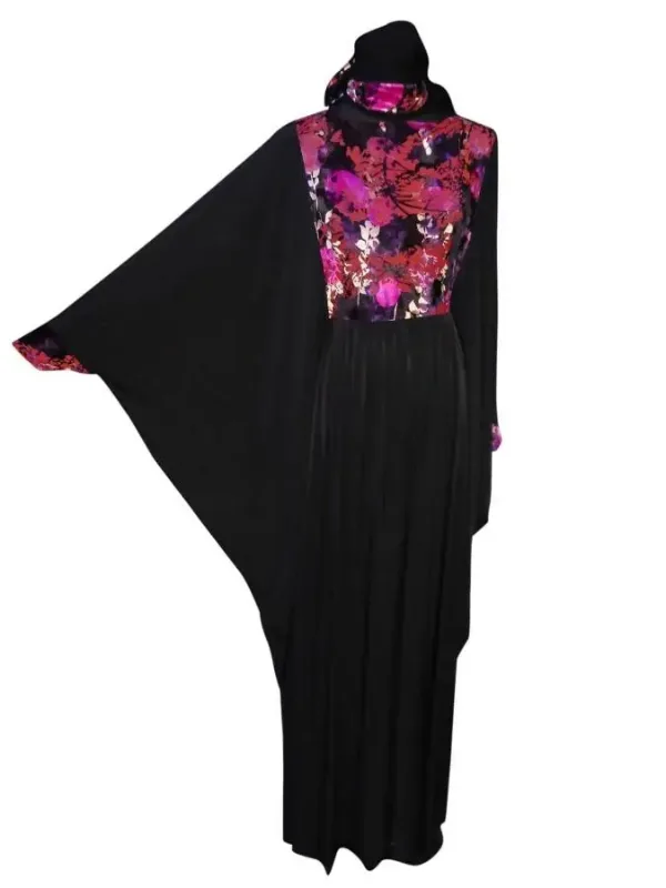 Picture of Multi Color Georgette Kaftan Dress for Women - Look 8863