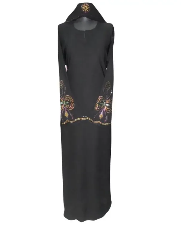 Picture of Pink Cotton Kaftan Dress for Women - Look 8889