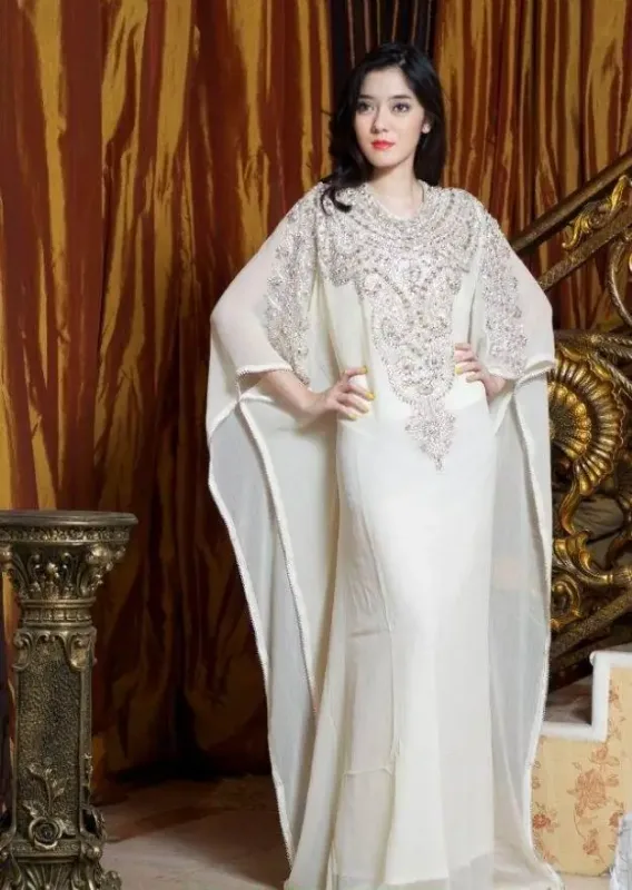 Picture of Radhe Designer Multicolor Georgette Kaftan Dress for Women - F8140
