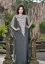 Picture of Multi Color Georgette Kaftan Dress for Women - Look 8899