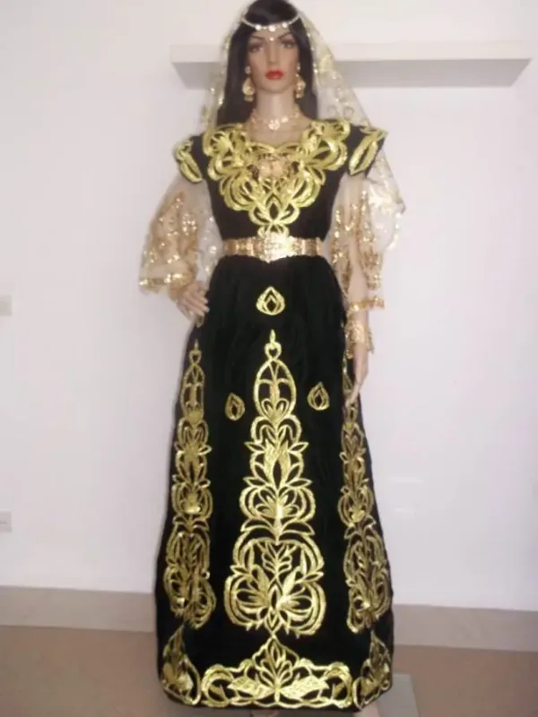 Picture of Pink Cotton Kaftan Dress for Women - Look 8910