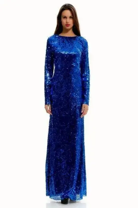 Picture of Radhe Designer Yellow Georgette Kaftan Dress for Women - F5514
