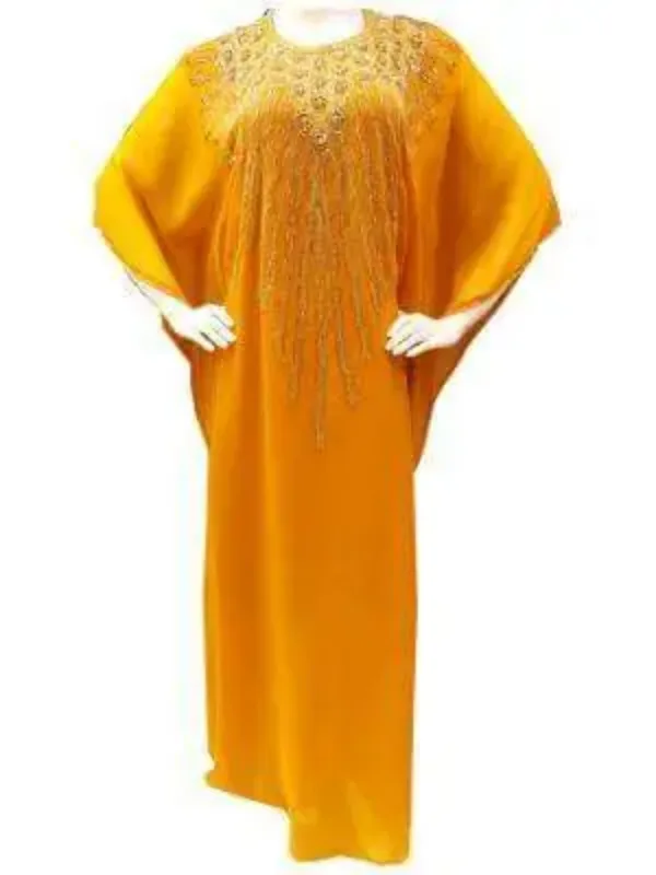 Picture of Radhe Designer Multicolor Georgette Kaftan Dress for Women - F5017