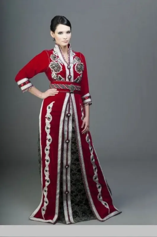 Picture of Radhe Designer Pink Cotton Kaftan Dress for Women - F5786